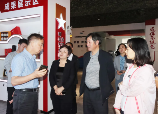 新疆生產(chǎn)建設兵團退役軍人事務(wù)局調研組到省基地考察調研-云南能投軍創(chuàng  )產(chǎn)業(yè)投資有限公司